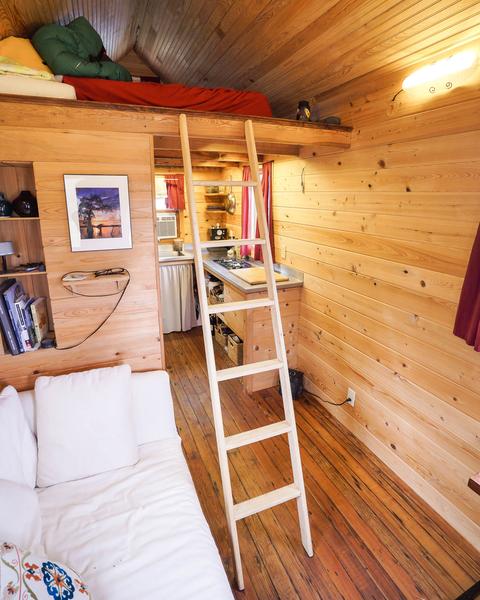 Ladder Vs Staircase Tumbleweed Houses, Rope Ladder For Rv Bunk Bed