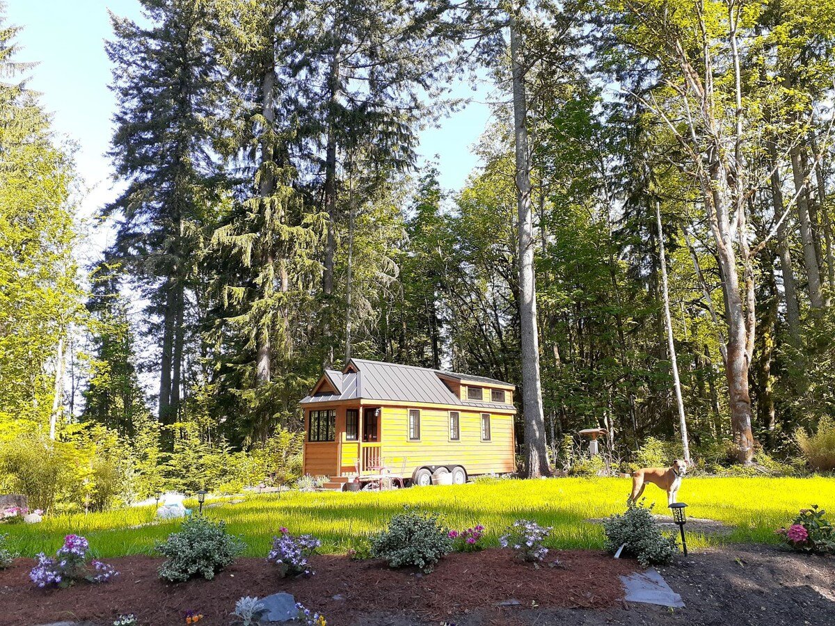 Tiny Home Rental near Redmond, Washington - Tumbleweed Houses