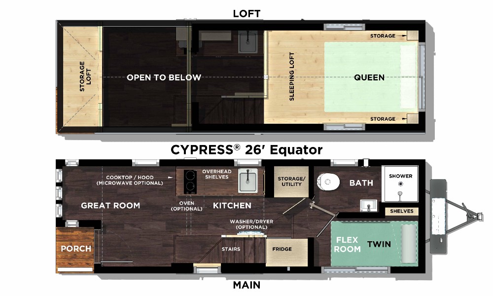 Cypress Equator Floor Plan