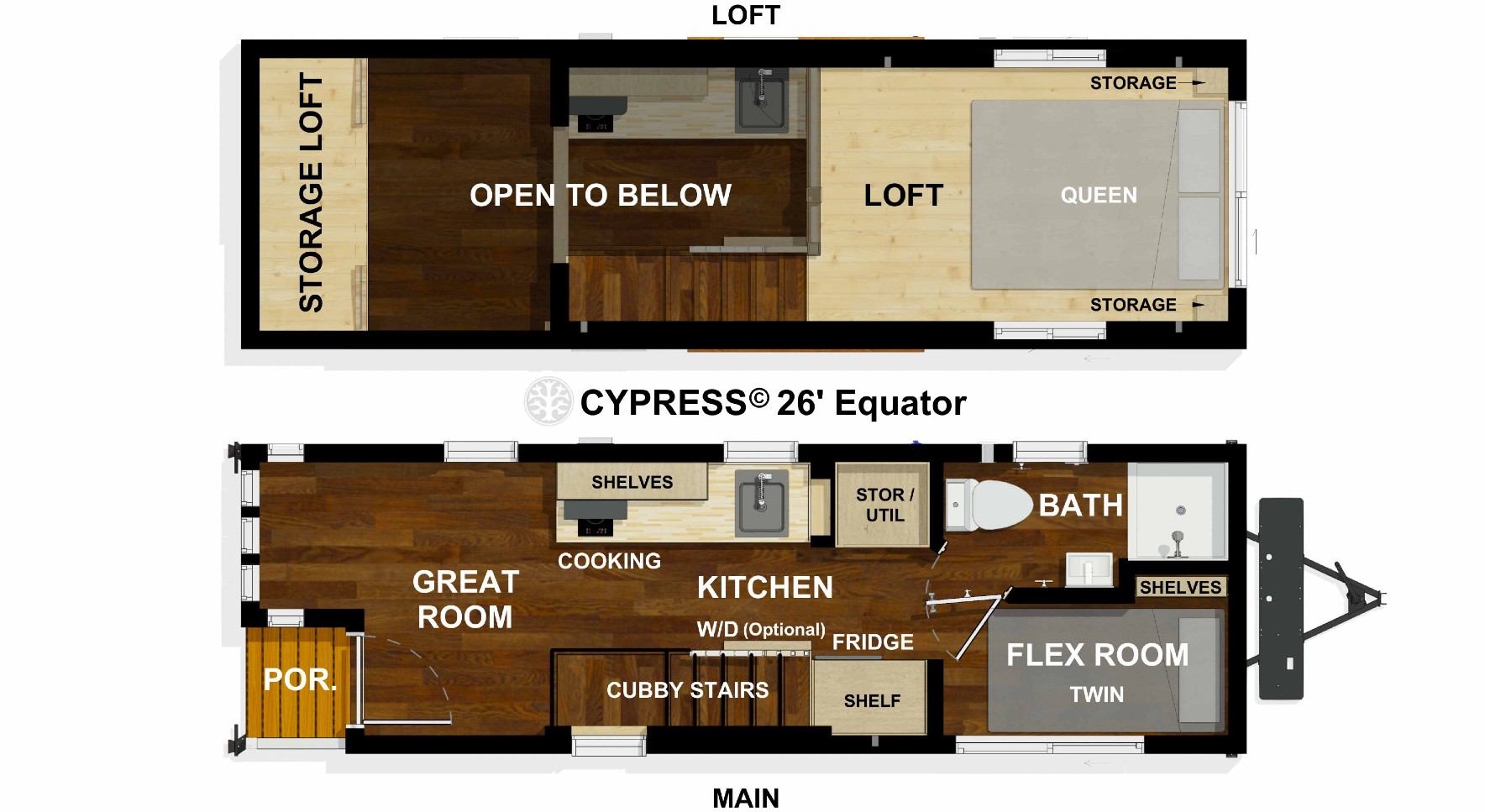 Cypress Equator Floor Plan