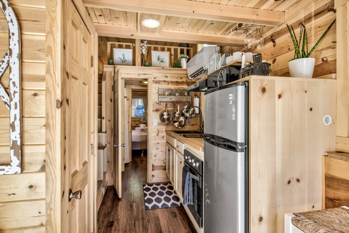 Tiny House Vacation Rental in Woodland Park, Colorado - Tumbleweed Houses