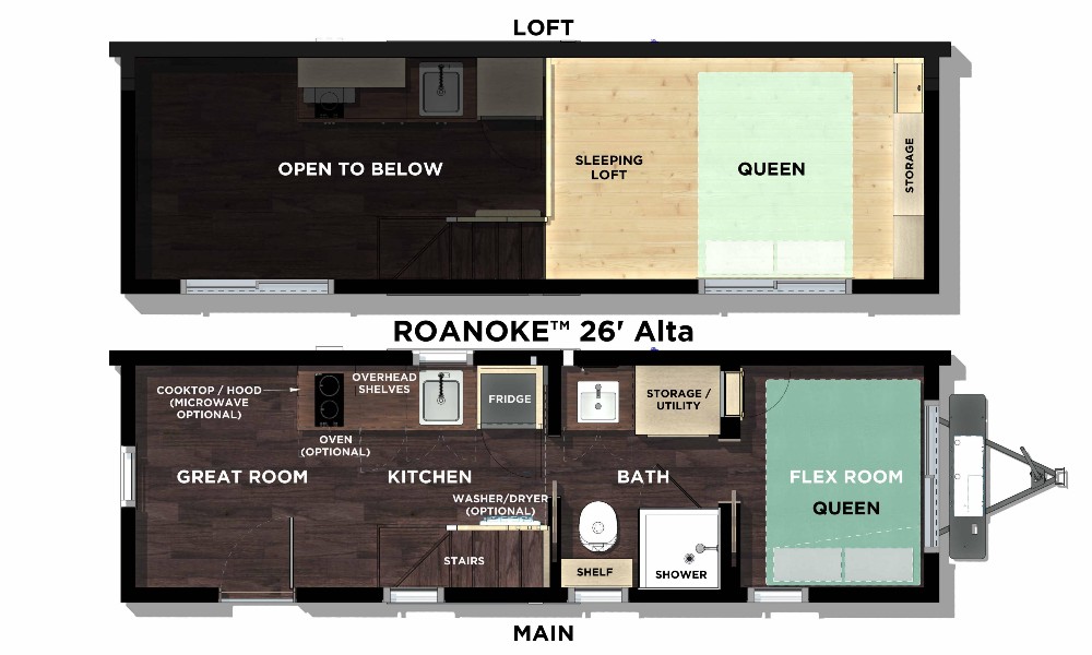 Roanoke Alta Floor Plan
