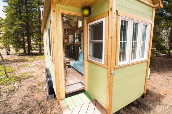 North Dakota Man Builds Transformer Tiny House - Tumbleweed Houses
